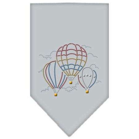 UNCONDITIONAL LOVE Hot Air Ballons Rhinestone Bandana Grey Small UN802710